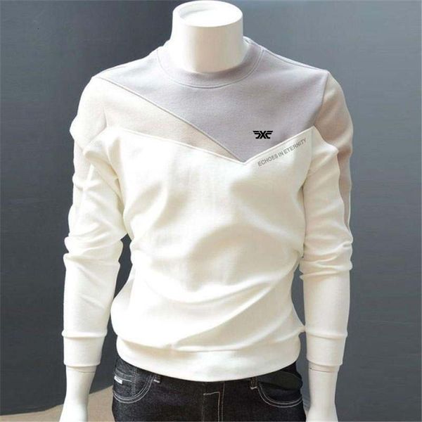 

men's polos golf apparel fashion jacket sweater autumn outdoor sports breathable loose sweatshirt tshirt 230223, White;black