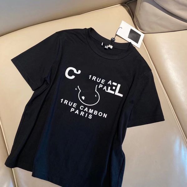 

mens t shirt letter print round neck short sleeve black white fashion men women tees cottons man s casual shirt.pdd05, White;black