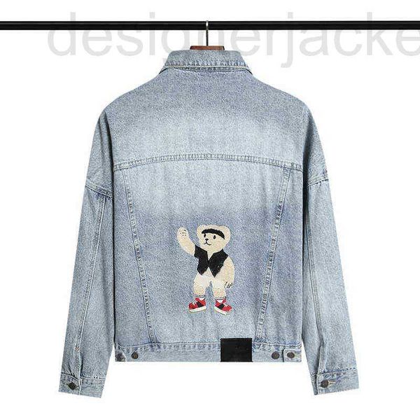 

men's jackets designer mens denim jacket famous men women coat quality casual coats black blue mans stylist outwear 3p1 h78w, Black;brown
