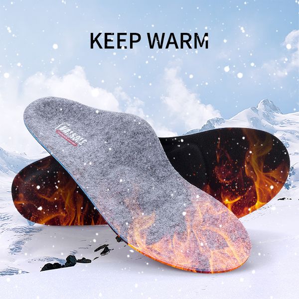 

shoe parts accessories flat feet orthopedic insoles arch support ortics winter warm heated wool shoe inserts for plantar fasciitis relieve f, White;pink