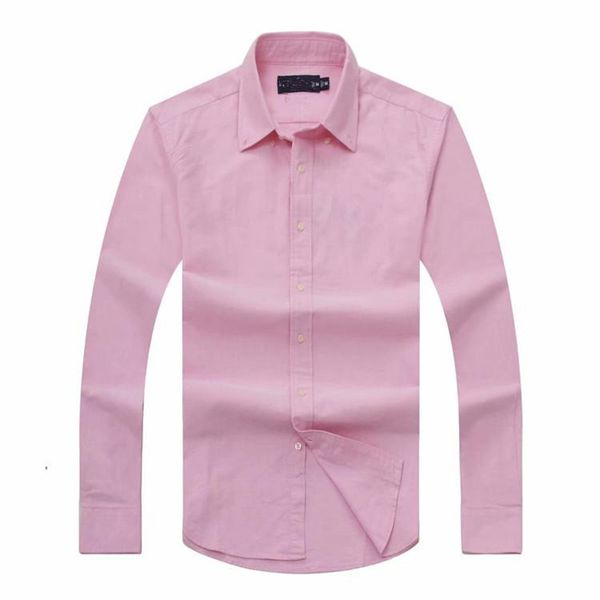 

men designer shirt men shirts cotton long sleeve soild color pink size  l xl 2xl dress shirt mens casual shirts luxury designer mens fashio, White;black