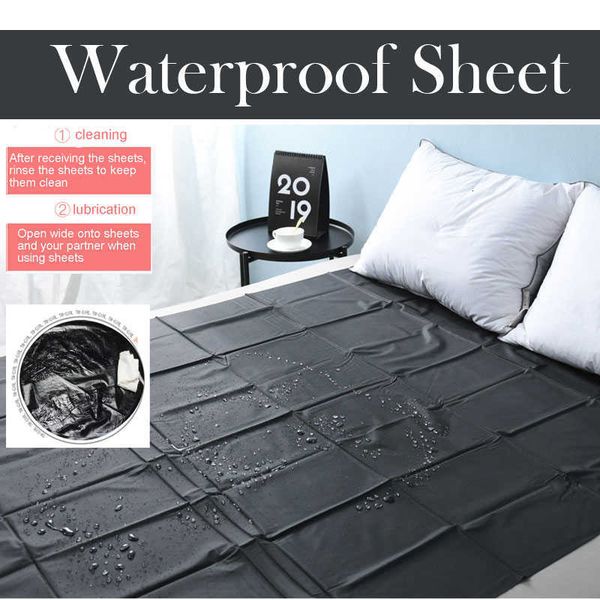 

toy massager game bdsm bed sheet for lubricant waterproof fetish couple flirt passion supplies, Red;black
