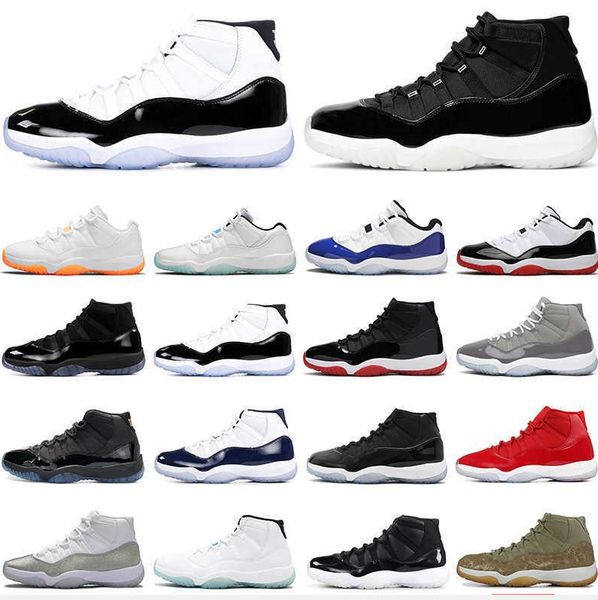 

basketball shoes jumpman 11 11s sneakers cherry cool grey sneakers mens women low high trainers ubilee 25th anniversary low 72 jorden jorda, Black
