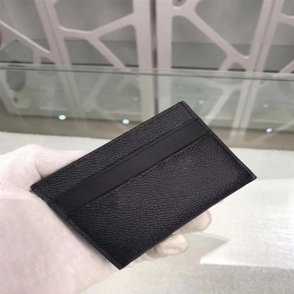 

quality genuinel leather black letter mens card holder with box luxurys designers wallet womens wallet purse credit card hold278y, Brown;gray