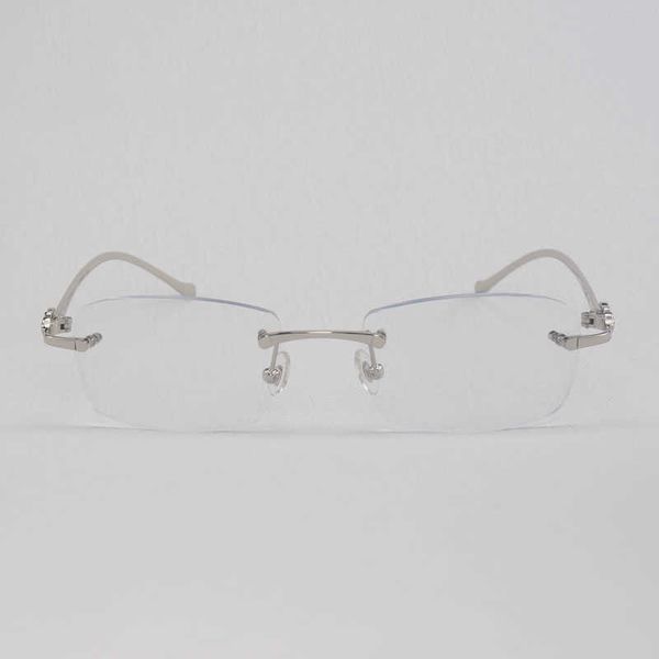 

vintage leopard rimless sunglasses oval sun glasses metal frame shades men for summer outdoor clear reading 166 new fashion factory sun glas, White;black