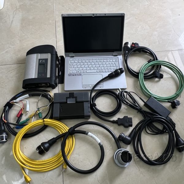 

2023 mb star c4 sd connect tool for bmw icom a2 diag obd2 diagnostic programming scanner 1tb ssd multi-language cf-ax2 laptop