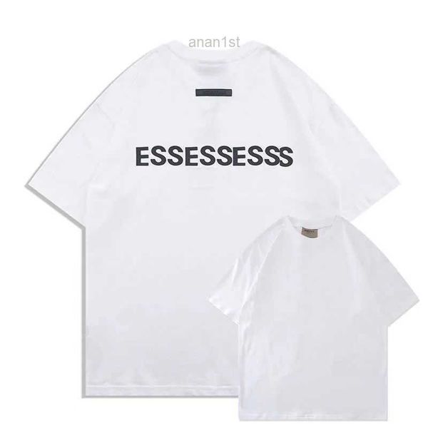 

designer luxury essentials classic t shirt mens and womens essential superior quality hip hop summer breathable high street1, White;black