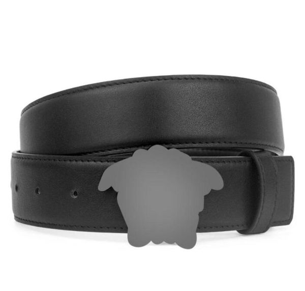 

fashion belt man woman belts designer smooth gold sliver gun black buckle cowhide leather, Black;brown