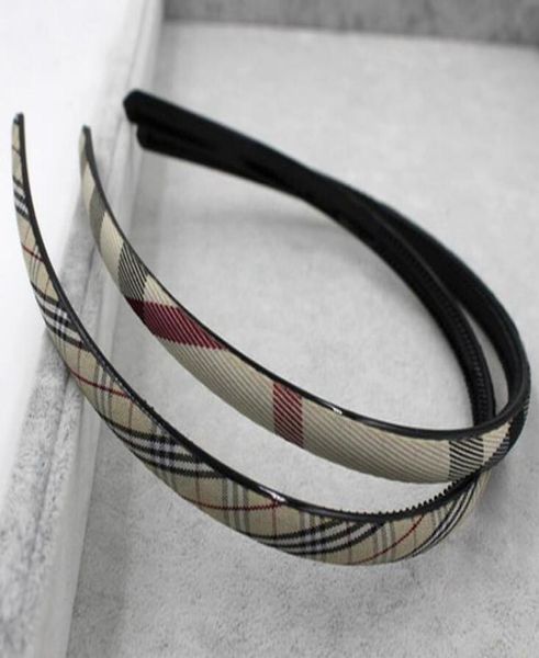 

10pcslot mix colors lattice style hairband headbands for woman hair jewelry gift hj127520244, Silver