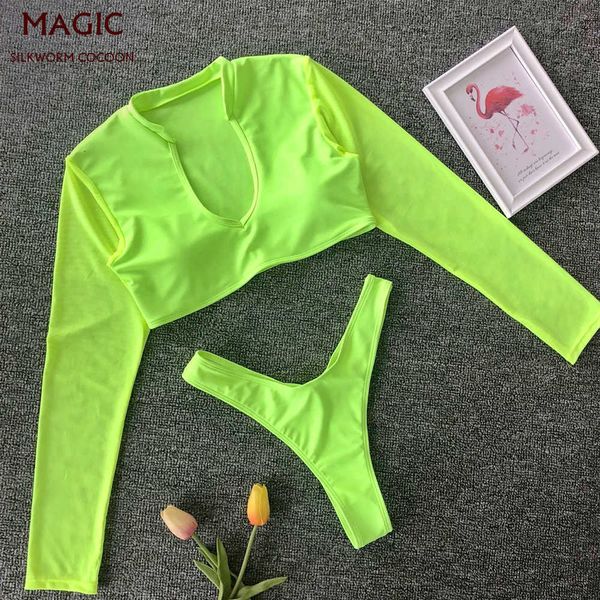 

women's swimwear new two piece swimsuitr female solid green bikini set pushup swimwear bather suit swimming suit biquini tankini swimsu, White;black