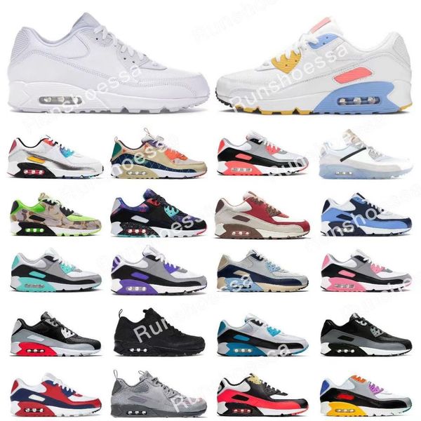 

running shoes couple air cushion, breathable and elevated women's shoes rainbow stitching casual sports shoes