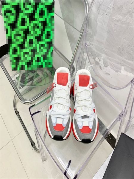 

2023 women boots luxury shoes sneakers designer trainers genuine leather fabric suede runner winter fall sneaker calfskin mesh low size35-45, Black