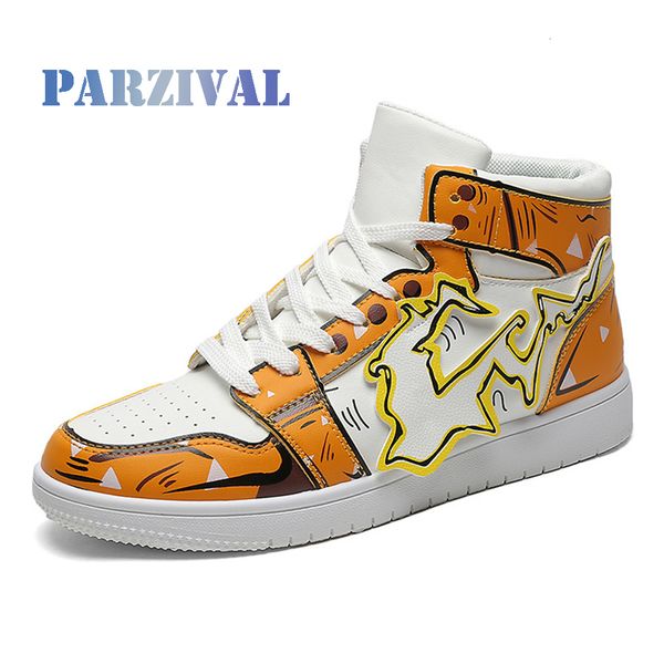 

dress shoes parzival men women anime s casual high vulcanized sneakers spring comfortable tennis luxury sneaker 230224, Black