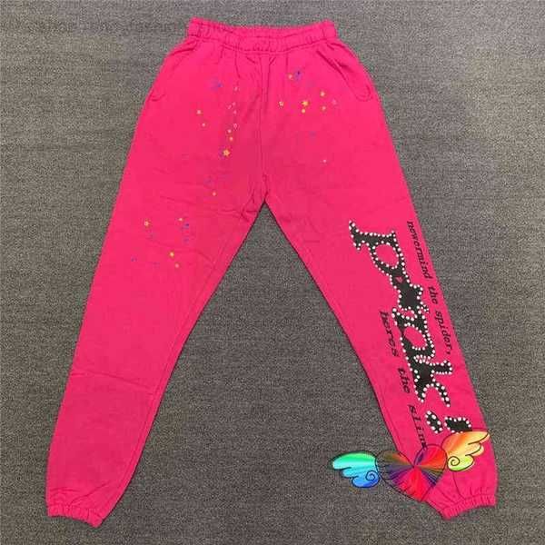 

2022 red sp5der 555555 hoodie black men women angel number puff pastry printing graphic spider web sweatshirts streetwear fashion 3 50yo