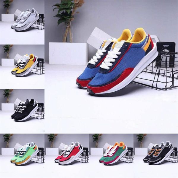 

2021 mens sports shoes fashion ldv waffle women undercover waffle racer black white daybreak trainers varsity outdoor designers sn314u