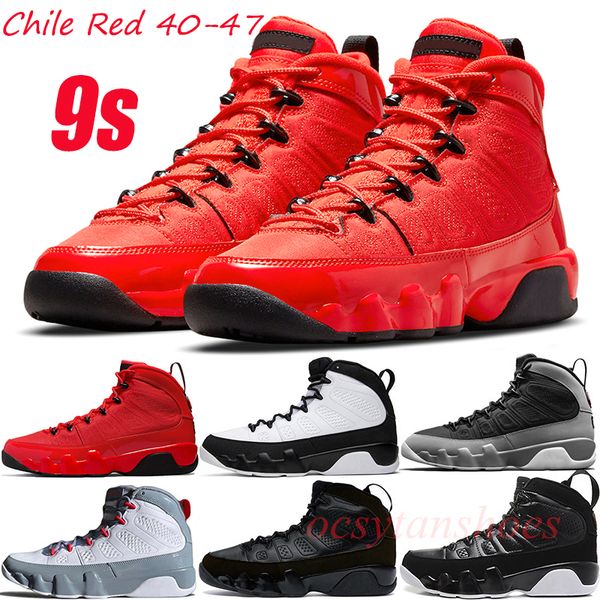 

designer mens basketball shoes jumpman 9s 9 unc racer blue particle grey light olive chile red sneakers