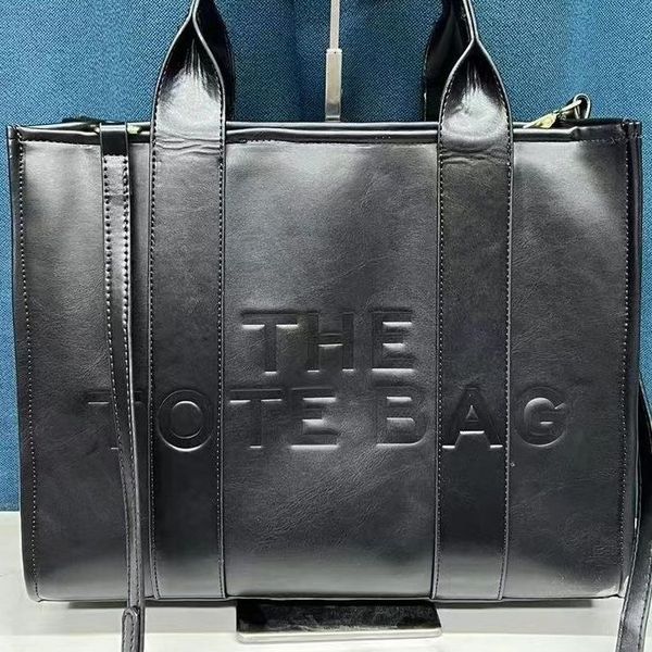 

totes marc the tote bag large leather women handbag casual mini canvas shoulder bag designer black totes bags crossbody luxury fashion shopp