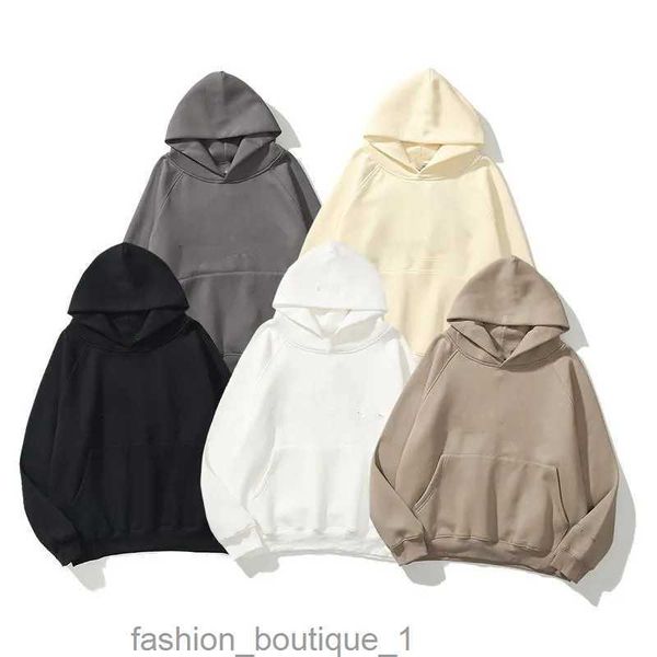 

designer ess mens womens hoodies warm pullover hooded essential fashion brand designers loose sweatshirt lovers clothing9rpuk, Black