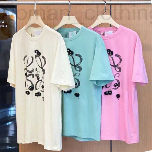

women's t-shirt designer 2022 spring and summer new capsule coal ball wizard short sleeve t-shirt for men women nzvv, White