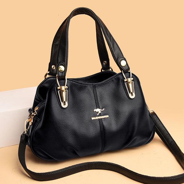 

evening bags 3 layers pockets women handbag designer famous brand crossbody for large capacity ladies shoulder messenger 230224