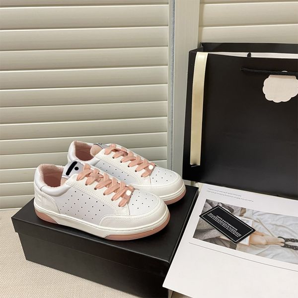 

designer sneakers calfskin casual shoes vintage trainers stylist sneaker patchwork leisure shoe lace-up print, Black