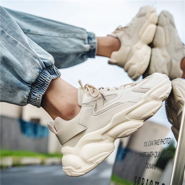 

2023 men women running shoes black beige white mens trainers outdoor sneakers size 39-44 color35