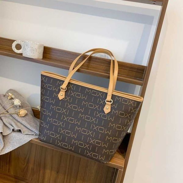 

fashion shoulder bags 2023 one-shoulder women's versatile tote portable bag trend 60%off simple handbags wholesale