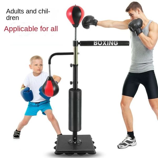 

punching balls 2pcs/lot boxing reaction target household rotating dodge sanda vertical sandbag and children taekwondo fighting training equi