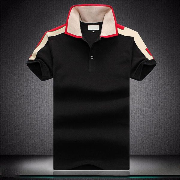 

designer polos 2023 summer mens luxury crocodile embroidery polo shirts short sleeve cool cotton slim fit casual business men shirt size m-3, White;black