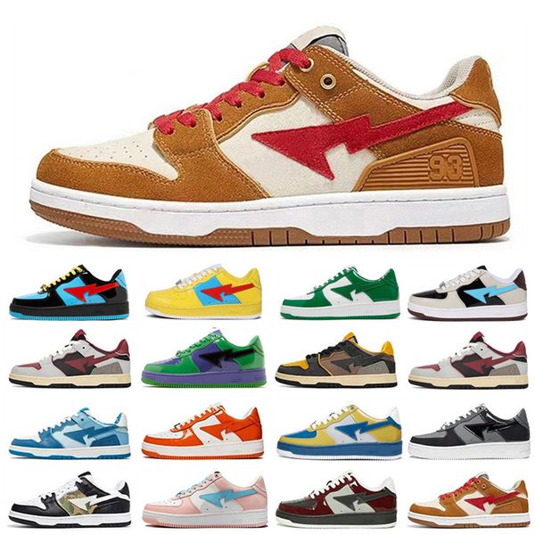 

designer women running shoes casual shoes black patent leather brown beige abc camo pink camouflage grey platform sneakers fashion sports tr