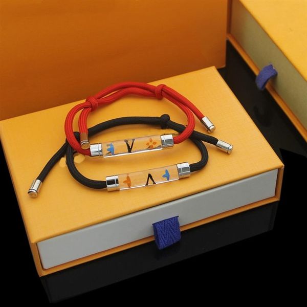 

letter bracelet buckle transparent flower bracelet 361 titanium steel bracelet couple jewelry charm bracelets supply301e, Golden;silver