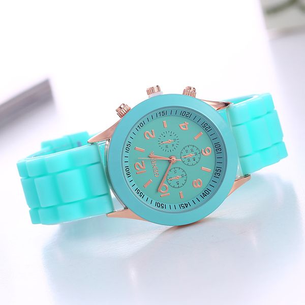 

women watches new fashion luxury brand women's watch silicone strap quartz wrist watch for female relogio feminino zegarki girl gift, Slivery;golden