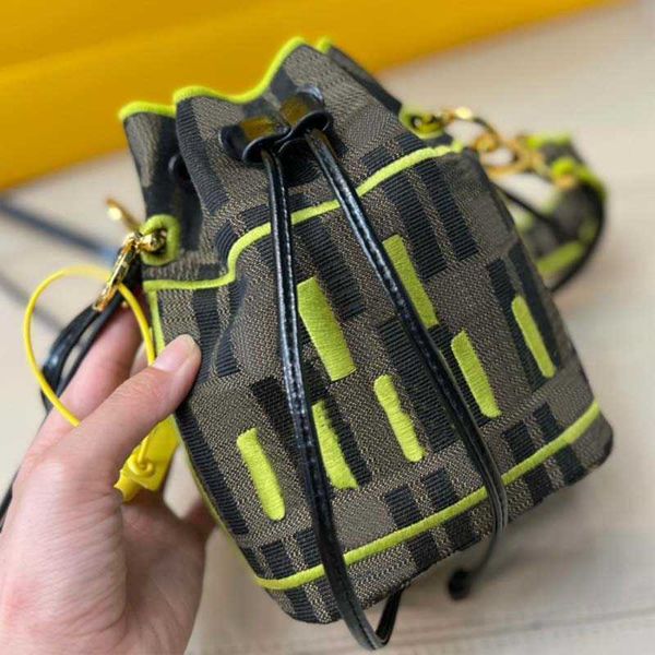 

shoulder bags designer mini bucket women drawstring handbag purse canvas leather pouch claic lettered gold hardware crobody hand multiple co