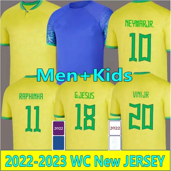 

2022 2023 martinelli richarlison soccer jerseys 22 23 g.jesus .paqueta casemiro fred t.silva antony vini jr rodrygo raphinha fred men kids, Black;yellow