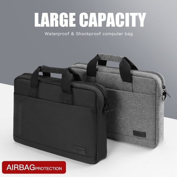 

lapbags bag sleeve case shoulder handbag notebook pouch briefcases for 13 14 15 15 6 17 inch air pro hp asus dell 230223