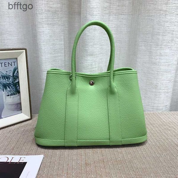 

herme designer garden party bags for women new women's 2023 leather cross-body bag with large capacity small d