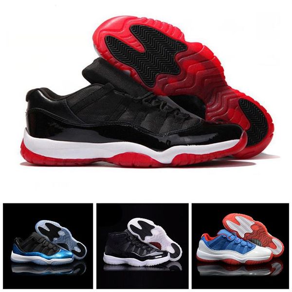 

2021 11 spaces jams black blue running shoes with real carbon fiber for men basketball sport shoe 11s sneakers size 8-12200s