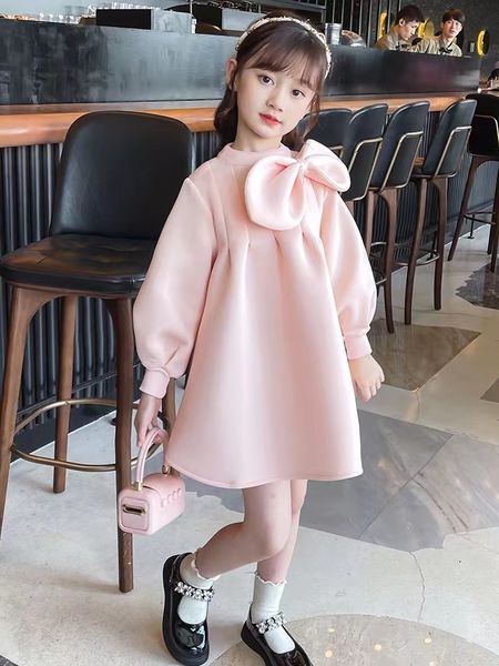 

girl s dresses girls dress in sprg and autumn 2023 network red foreign children s sprg the trend of big child 230224, Red;yellow