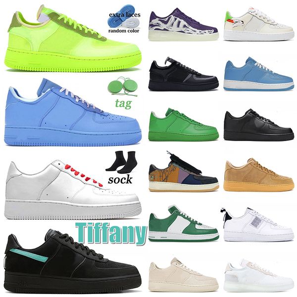 

2023 new 1 low running shoes one skate lows cut 07 designer trainers ow volt mca tiffany skeleton purple brooklyn cactus jack wheat mens wom, Black