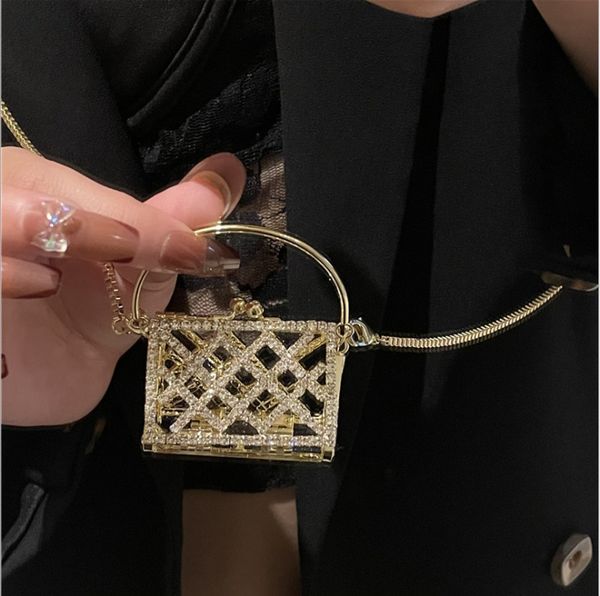

waist bags diagonal waist bag accessories waist chain women summer matching skirt decoration chain bag 230224