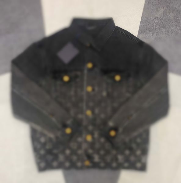 

21ss autumn and winter paris italy denim jackets casual street fashion pockets warm men women couple outwear l0223, Black;brown