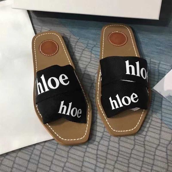 

slipper net designer women slide beach spring kloe shoes flat bottomed sandals in women's new and summer 1 1z1g, Black