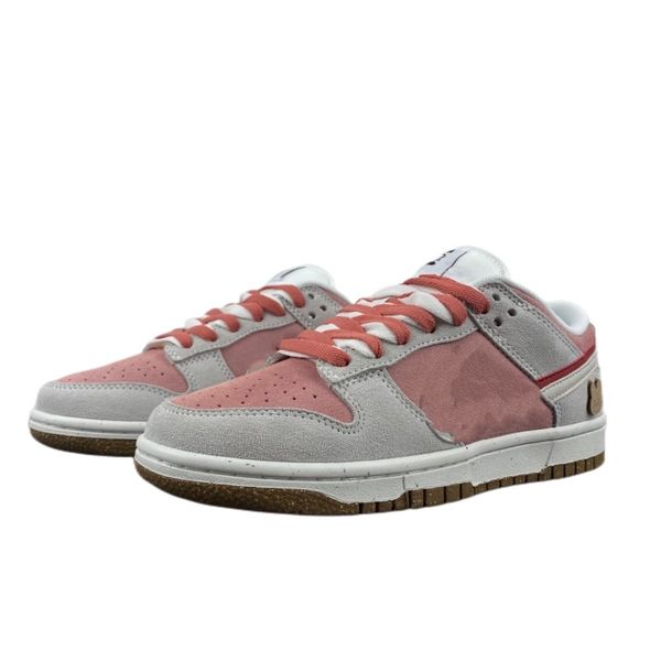 

women's casual sneakers gray pink 2023 new style sports shoes