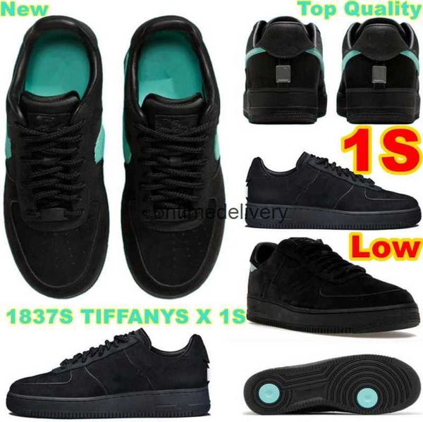 

1837s tiffanyes 1s low basketball shoes dz1382-001 mens mid high sneakers smokey black nubuck build proffers tumbled leather triple white