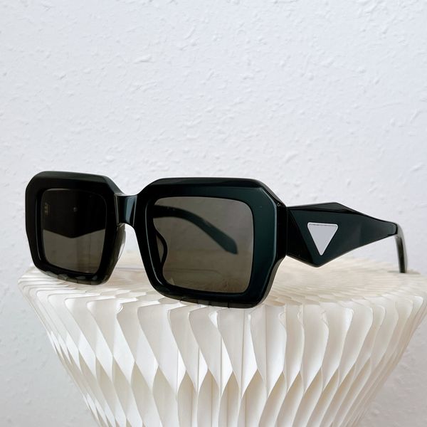 

couples fashion full frame designer sunglasses fashion triangle letter print holiday travel polarized light uv380 glasses, White;black
