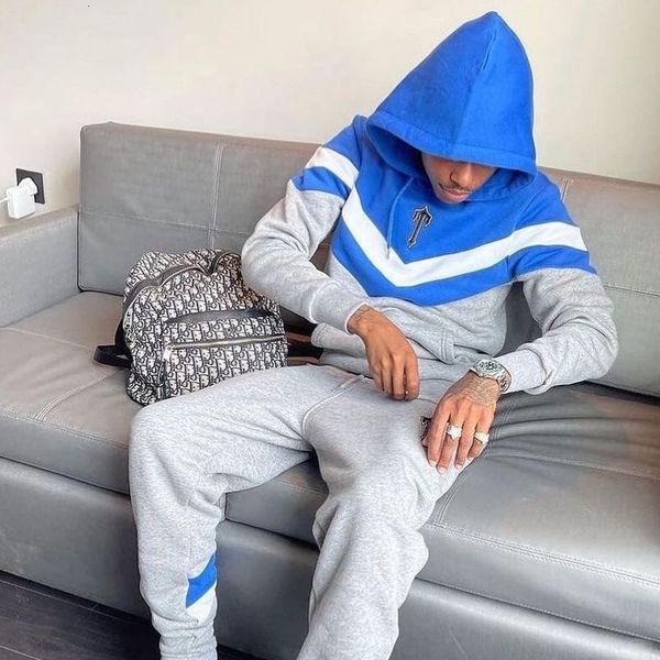 

men's jackets fashion women sweatshirts embroidered trapstar suits hoodies jogging pants v-stripe hooded tracksuit men street 230224, Black;brown