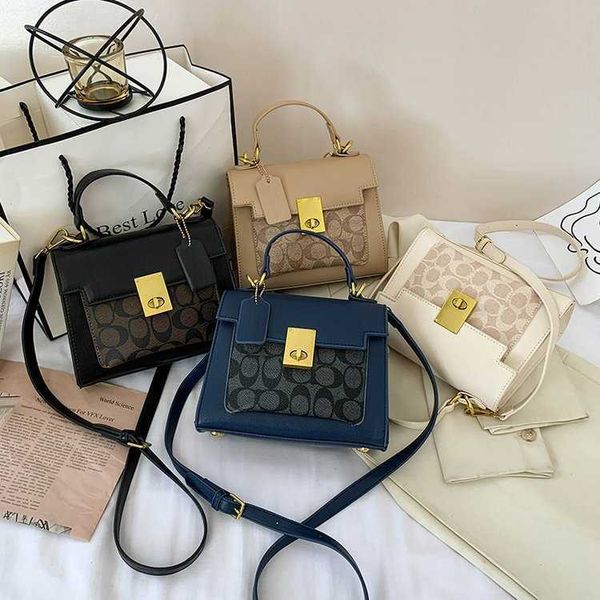 

55%off new fashion bags women's chain buckle color single shoulder diagonal cross portable bag women 2023 design shoulder crossbody han