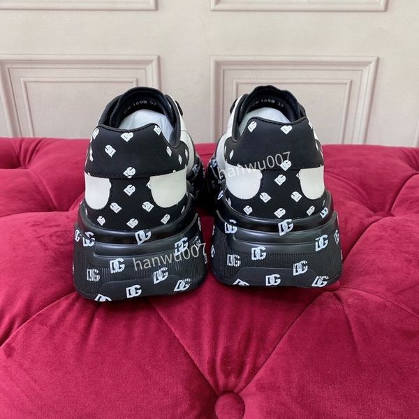 

2023 designer sneakers calfskin casual shoes reflective shoes vintage suede leather trainers all-match stylist sneaker patchwork leisure sho, Black