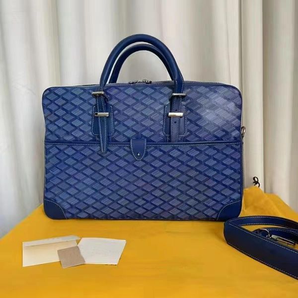 

briefcases men handbag goya women bag lapgenuine leather zipper single shoulder highest quality shoulde tote single-sided real a2