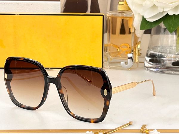 

F Letter Sunglasses fund For Men and Women Designers Summer 40016 Funk Style Anti-Ultraviolet Retro Eyewear Full Frame Random Box